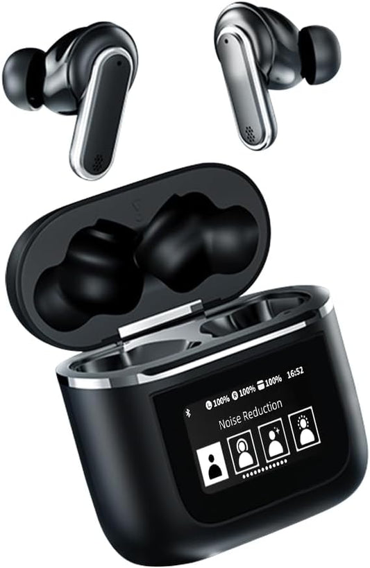 Bluetooth Earbuds 5.4 Wireless Smart Display Screen