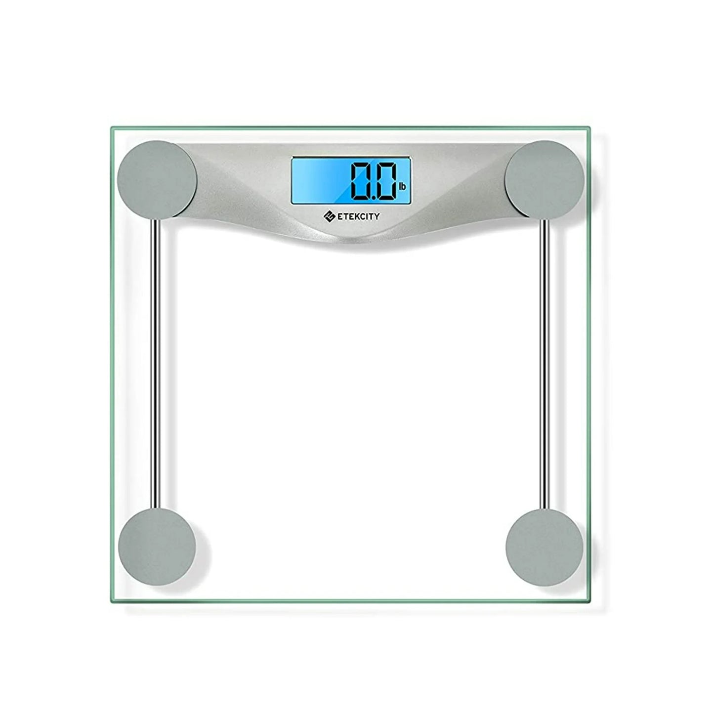 Etekcity Scale for Weight, 400lb Capacity Bathroom Scale with LCD Display, Silver, EB4074C